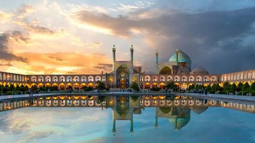 عکس حوض میدان نقش جهان