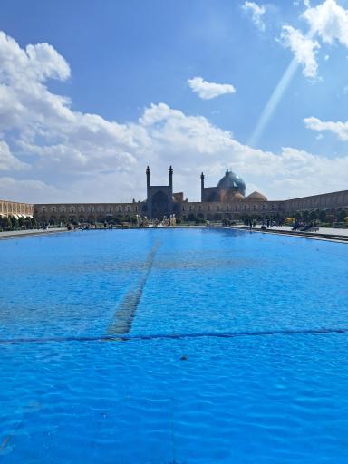 عکس حوض میدان نقش جهان