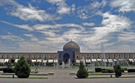 عکس حوض میدان نقش جهان