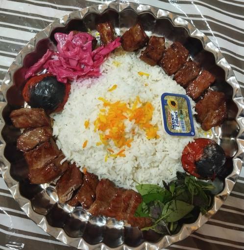 عکس غذای ایرانی زعفران