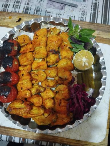 عکس غذای ایرانی زعفران