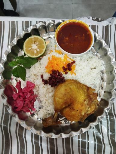 عکس غذای ایرانی زعفران