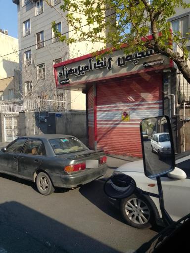 عکس تشخیص رنگ و فنی خودرو امیربهزاد
