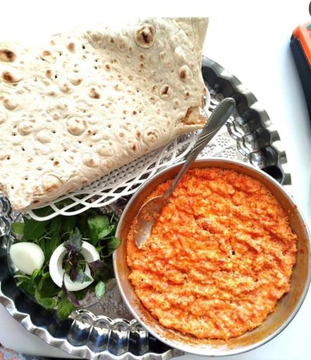 عکس صبحانه سرا و بریونی رفیعی