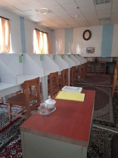 سالن مطالعه دخترانه کیمیای کنکور