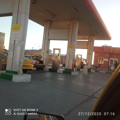 عکس پمپ گاز CNG خلج