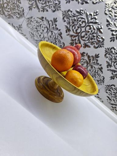 عکس آموزش خراطی و ساخت ظروف و مصنوعات چوبی