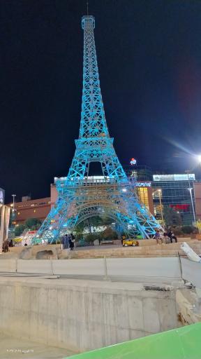 عکس برج ایفل کیش 