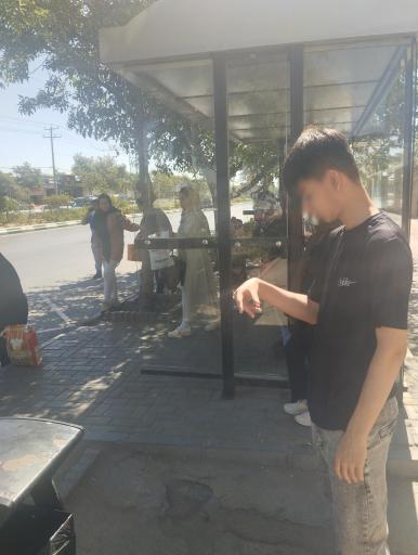 عکس  ابتدای بلوار حر