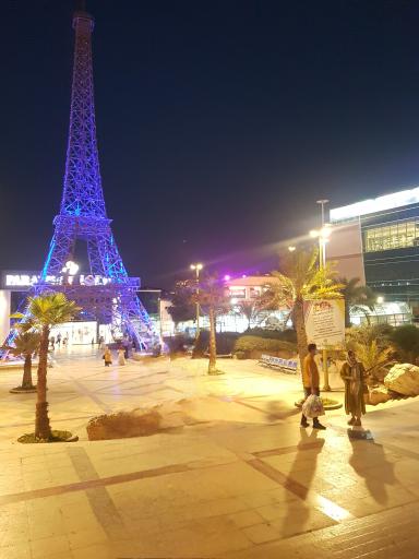 عکس برج ایفل کیش 