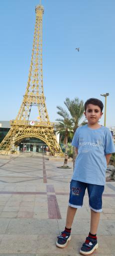 عکس برج ایفل کیش 