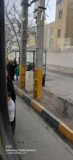 عکس  ابتدای بلوار حر