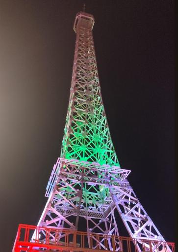 عکس برج ایفل کیش 