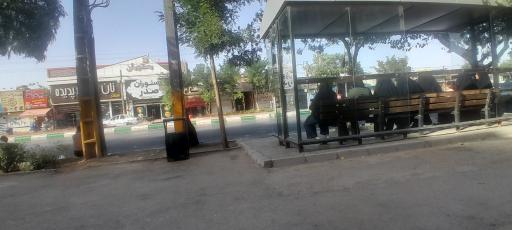 عکس  ابتدای بلوار حر