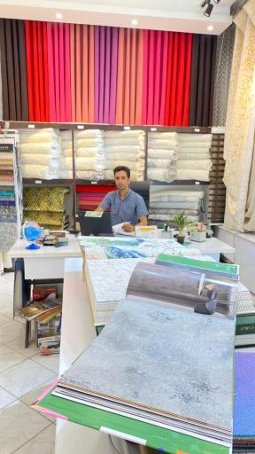 عکس گالری پرده و کاغذ دیواری سایه روشن