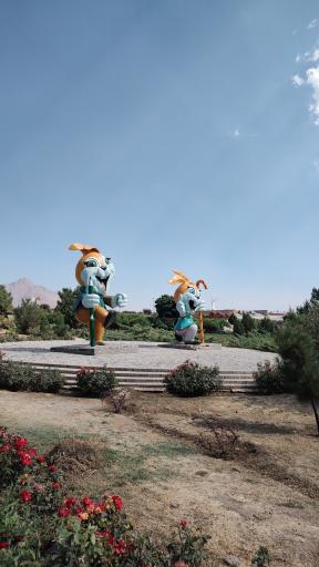 عکس ورودی پارک ملل ملایر