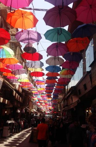 عکس بازار پارچه و پوشاک کوچه برلن