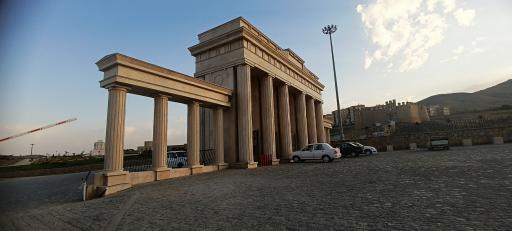 عکس ورودی پارک ملل ملایر