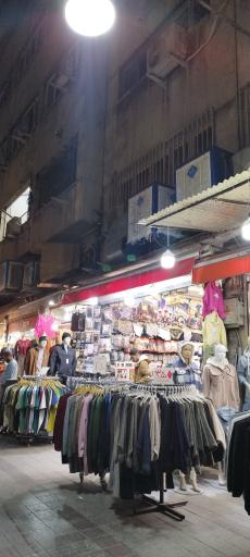 عکس بازار پارچه و پوشاک کوچه برلن