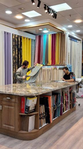 عکس پرده و دکوراسیون بوردا