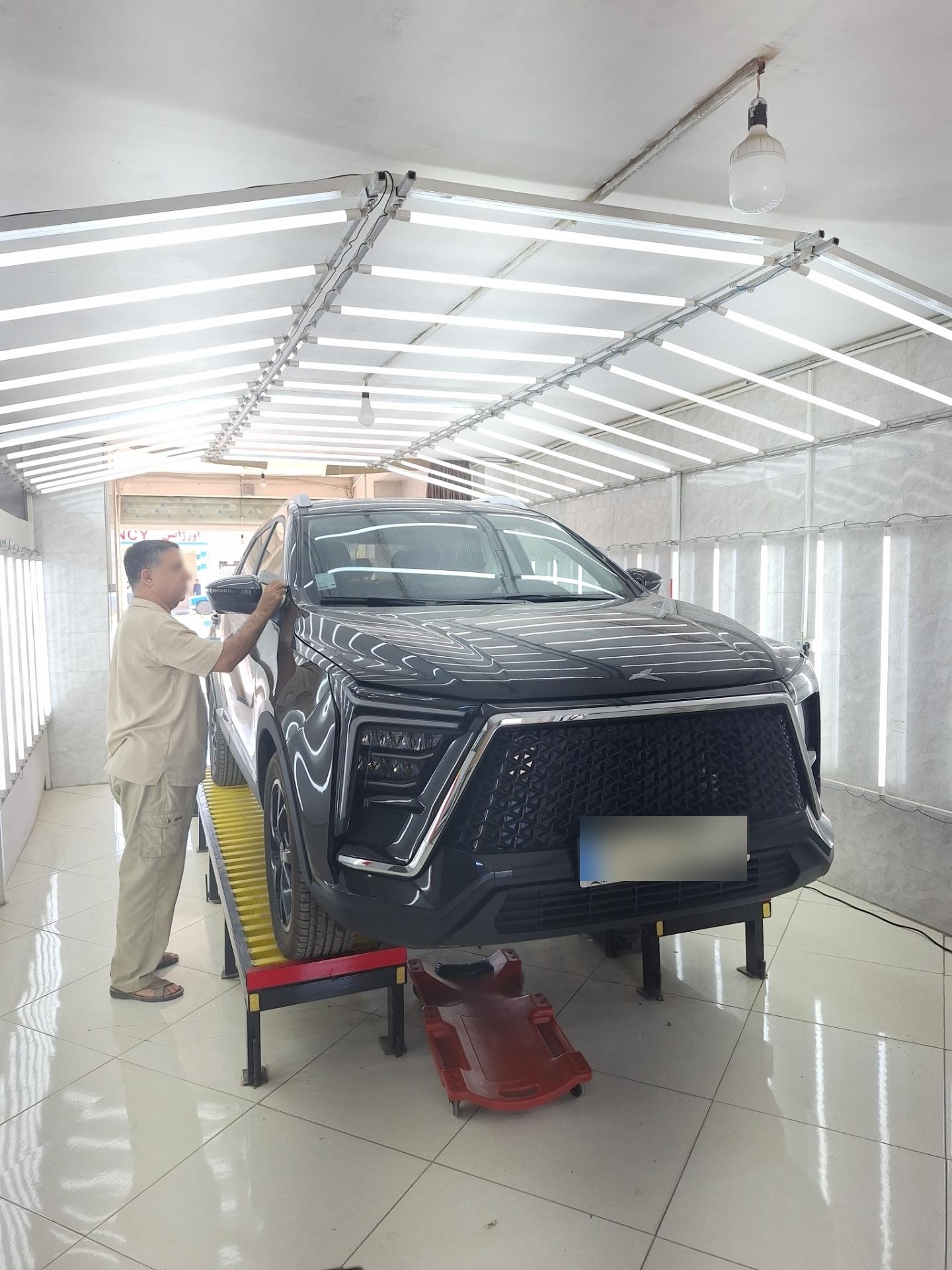 عکس مرکز کارشناسی و تشخیص رنگ خودرو رضایی 