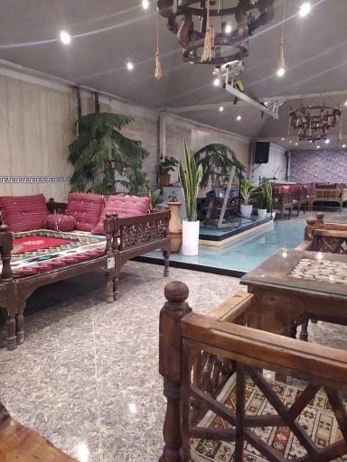 عکس باغ رستوران لابی لانژ