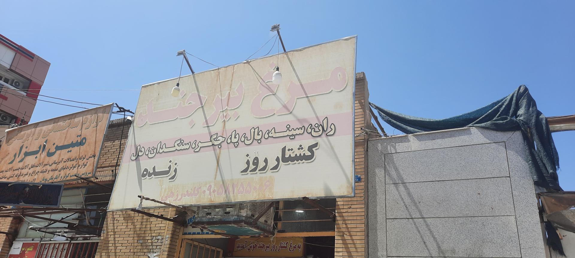 عکس مرغ کشتار روز بهنام