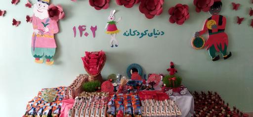 عکس دبستان و پیش دبستان دنیای کودکانه