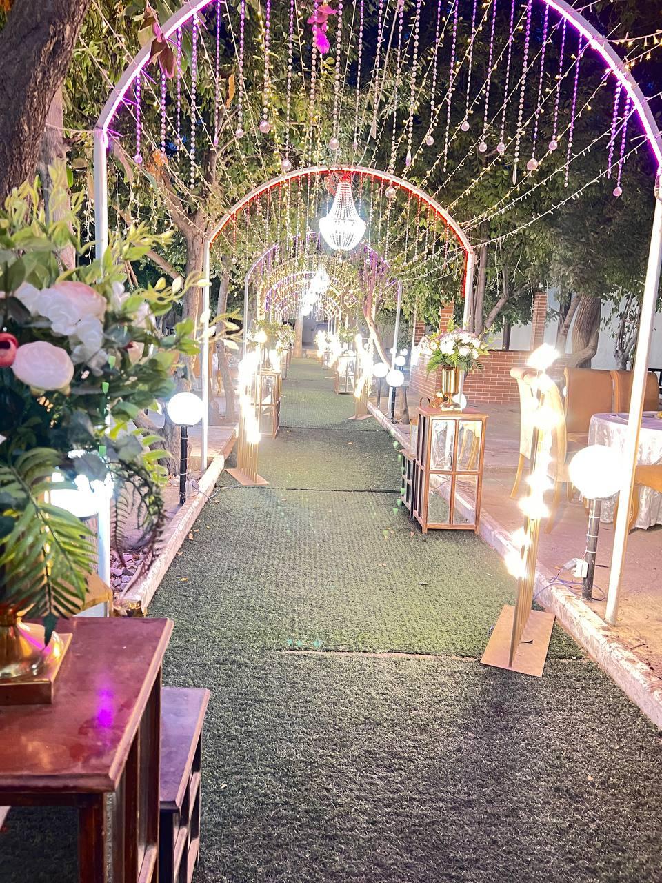 عکس باغ تالار میلاد فتحی