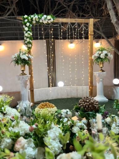 عکس باغ تالار میلاد فتحی