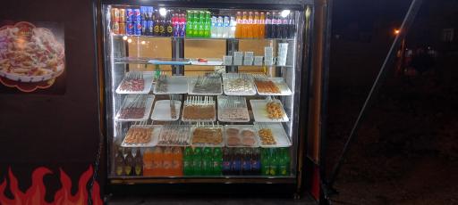 عکس جگرکی و برگر ذغالی لقمه کباب چاشنی