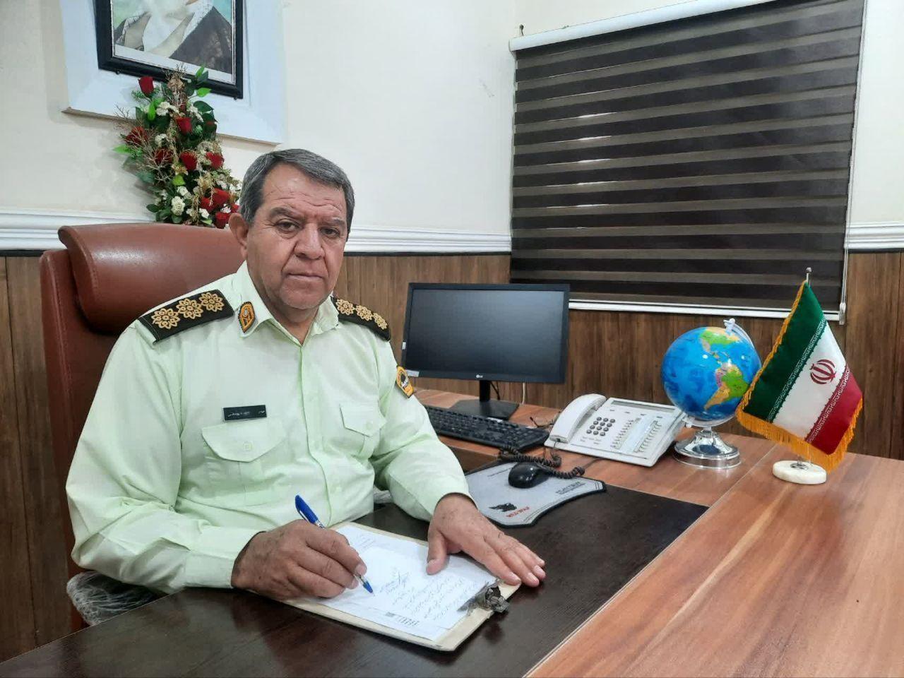 عکس ستاد فرماندهی نیرو انتظامی کهنوج