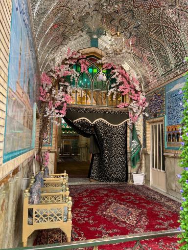 عکس آستان مقدس حضرت امامزاده یحیی (ع) و امامزاده محمد (ع)