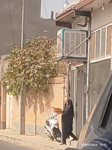 عکس نانوایی سنگک مروی