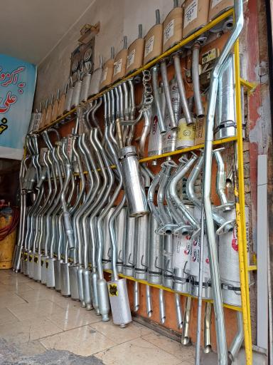 عکس اگزوز سازی علی اصغر