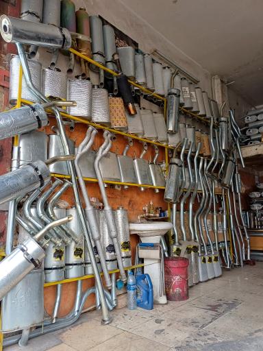 عکس اگزوز سازی علی اصغر