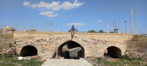 عکس پل تاریخی جاده ابریشم (بازارک)