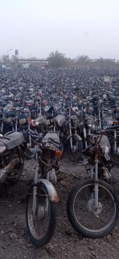 عکس پارکینگ وسایل نقلیه توقیفی منزل آباد (سنتو)