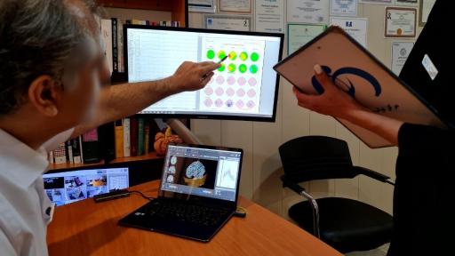 عکس توانبخشی و سلامت ذهن وصال