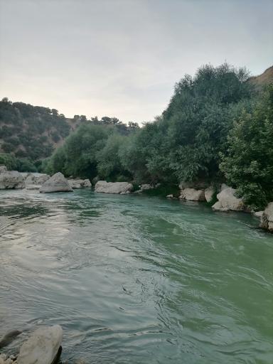 عکس رودخانه بشار