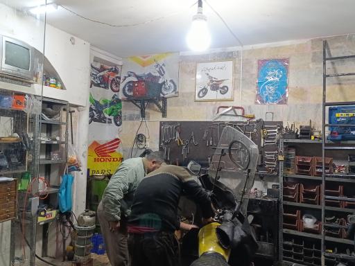 عکس موتورسازی سعید