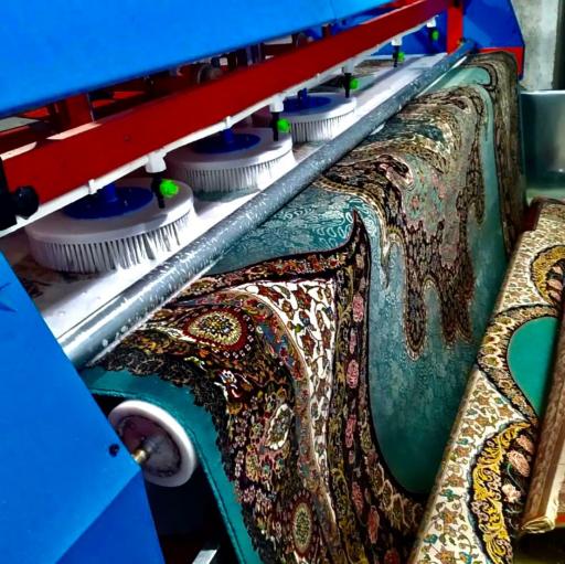 عکس کارخانه قالیشویی و مبل شویی رباتیک