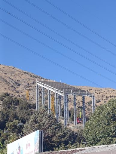 عکس ایستگاه اول تله کابین توچال