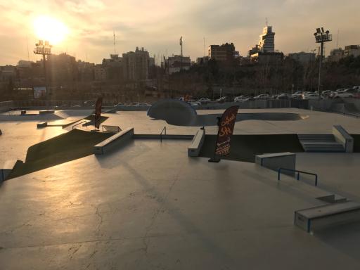 عکس پیست اسکیت آب و آتش