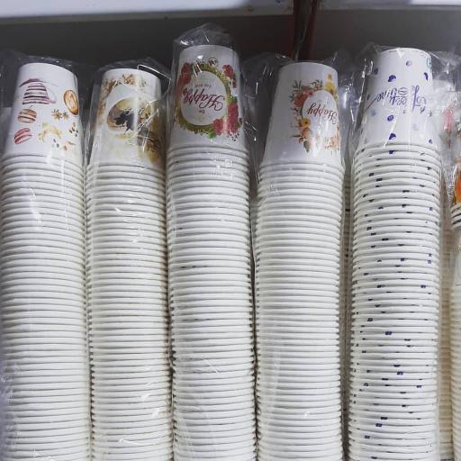 عکس فروش لیوان کاغذی پارس بختیاری