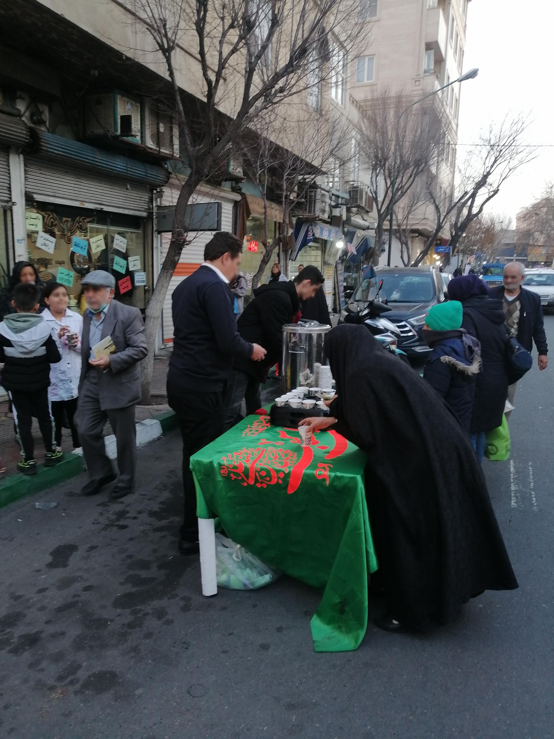 عکس هیئت موسی بن جعفر خزانه