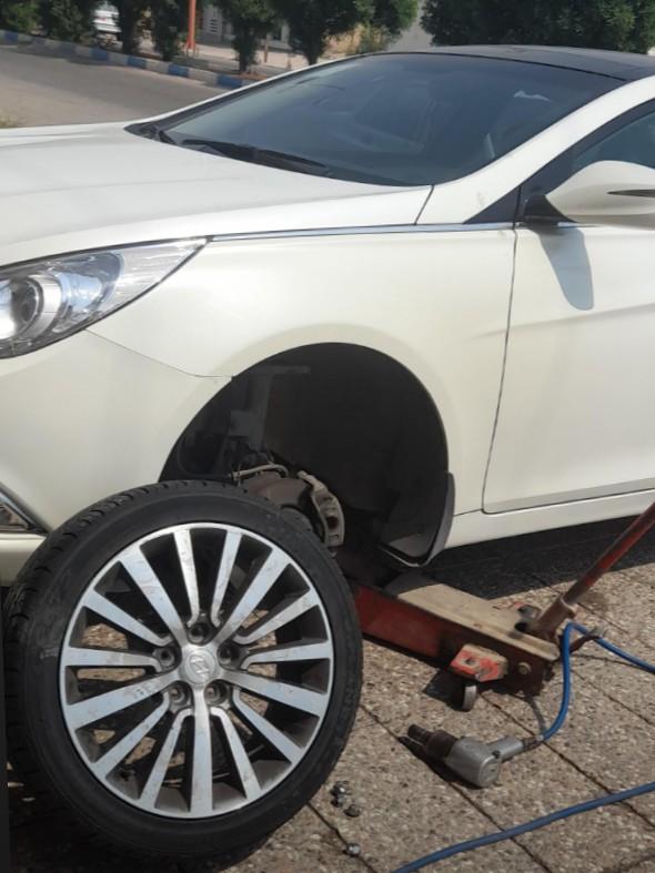 عکس پنچرگیری میلاد