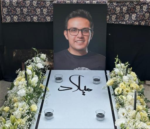 عکس مزار زنده یاد میلاد رضائی