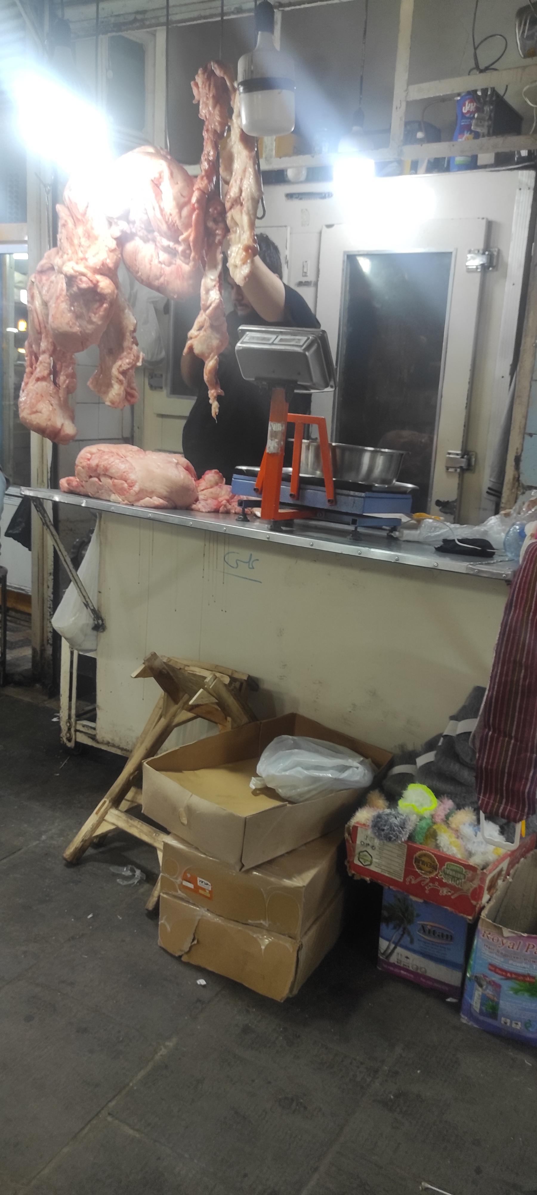 عکس بازار دنبه فروشان