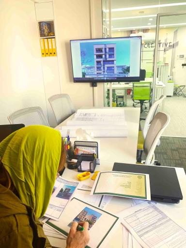 عکس رواق ژرف انیش (دفتر معماری و دکوراسیون روژان)